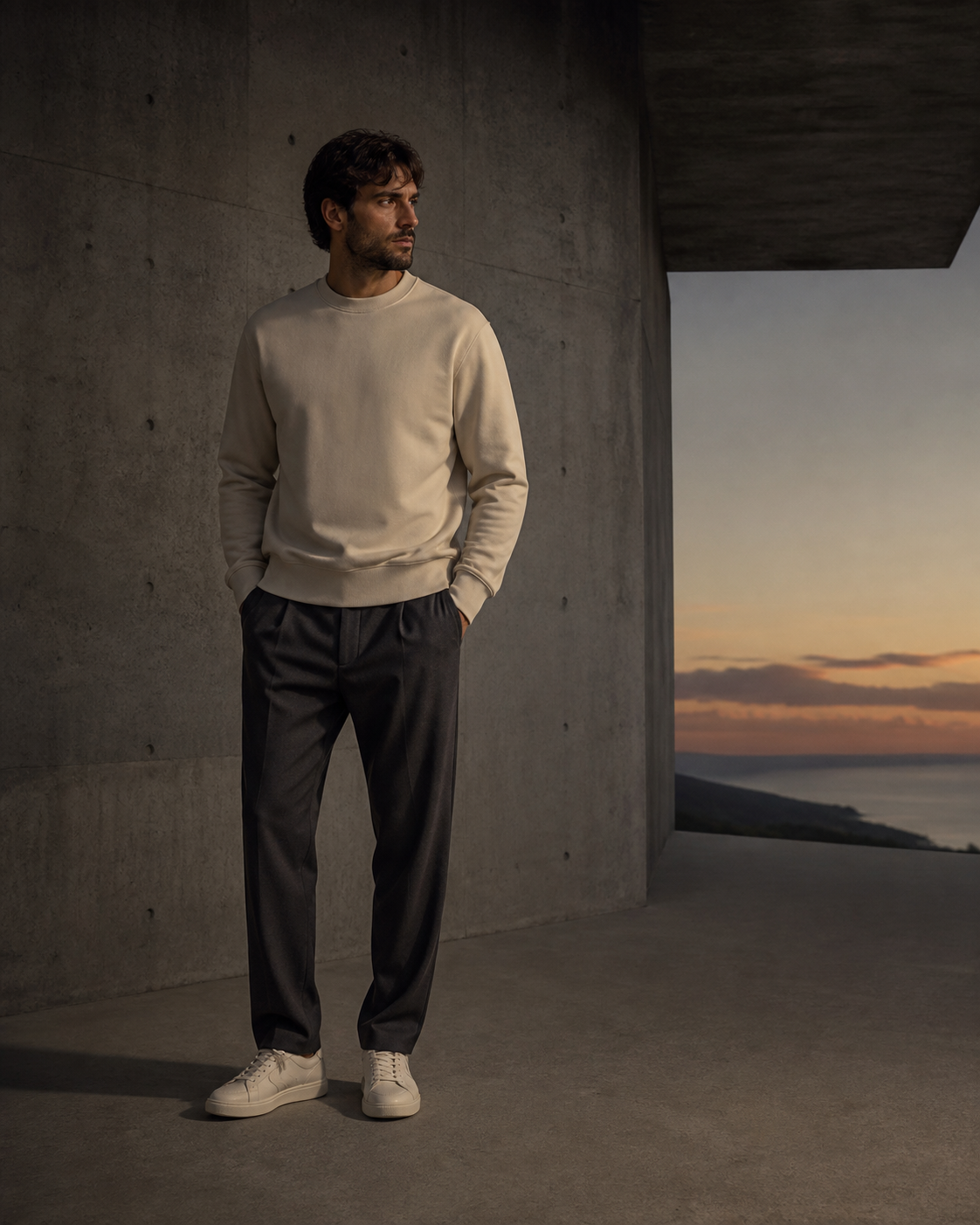 Zero Dark premium sweatshirt editorial