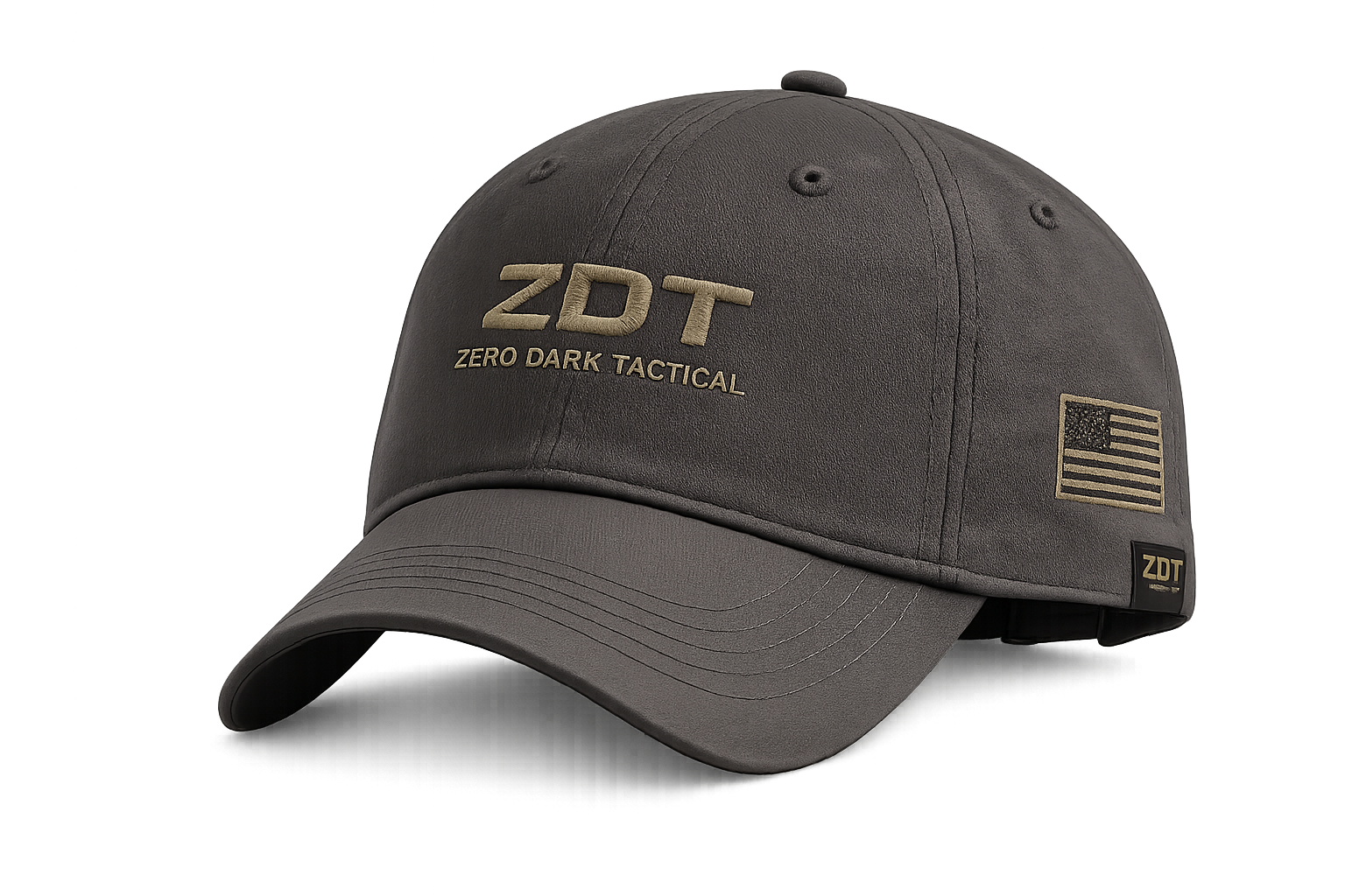 Charcoal Zero Dark Tactical cap